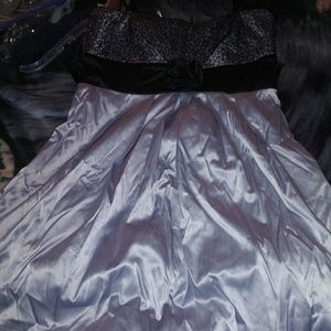 A formal short dress